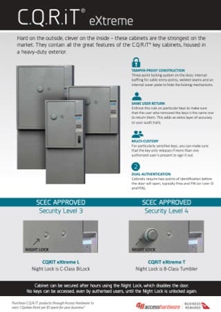 C.Q.R.i.T eXtreme Key Cabinets Brochure