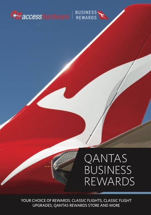 Qantas Business Rewards Leaflet