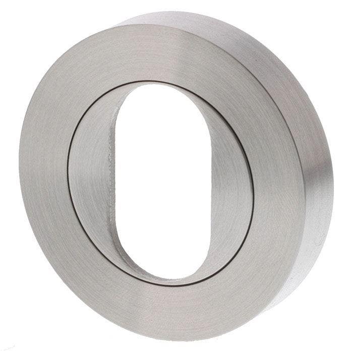 Sabre R53 Oval Cylinder Escutcheon - Satin Stainless Steel (SAB-OCE-R53-SSS)