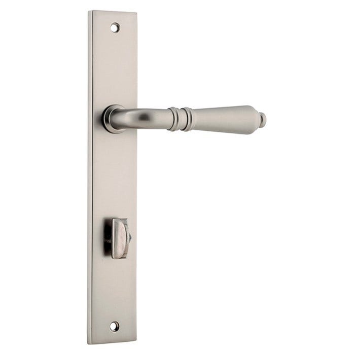 Tradco 14700P85 Sarlat Lever on Rectangular Backplate Privacy - SN (14700P85)