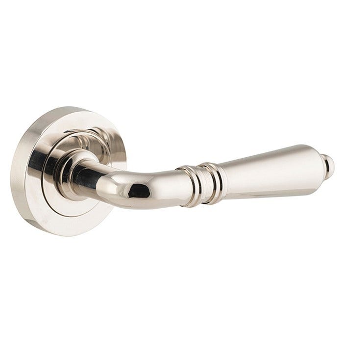 Tradco 9208 Sarlat Lever on Round Rose - PN (9208)